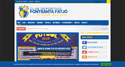 Desktop Screenshot of cdfontsantafatjo.com